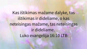 Luko evangelija 16:10