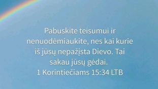 1 Korintiečiams 15:34