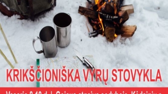 Krikščioniška vyrų stovykla 2019